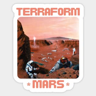 Terraform Mars Sticker